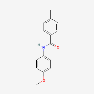 molecular formula C15H15NO2 B2600648 N-(4-甲氧基苯基)-4-甲基苯甲酰胺 CAS No. 33667-91-3