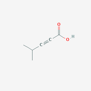 molecular formula C6H8O2 B2600812 4-Methyl-2-pentynoic acid CAS No. 65199-69-1