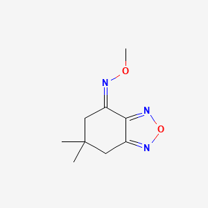 6,6-Dimethyl-2,5,6,7-tetrahydro-2-oxabenzimidazol-4-methyloxime