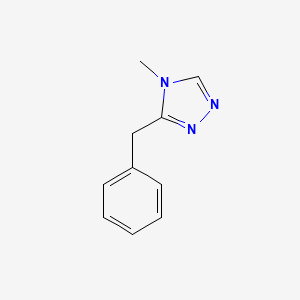 molecular formula C10H11N3 B2600956 3-benzyl-4-methyl-4H-1,2,4-triazole CAS No. 27844-50-4