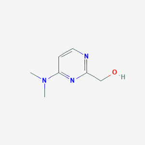 molecular formula C7H11N3O B2601182 (4-(Dimethylamino)pyrimidin-2-yl)methanol CAS No. 118779-81-0