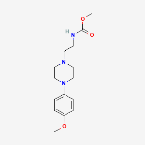 Methyl (2-(4-(4-methoxyphenyl)piperazin-1-yl)ethyl)carbamate