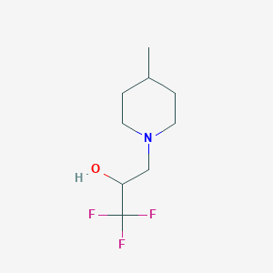 1,1,1-Trifluoro-3-(4-methylpiperidin-1-yl)propan-2-ol