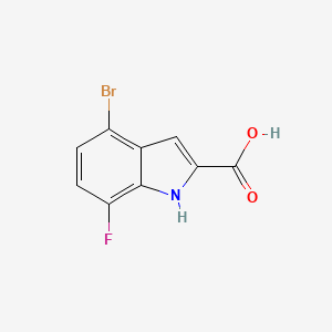 4-bromo-7-fluoro-1H-indole-2-carboxylic acid