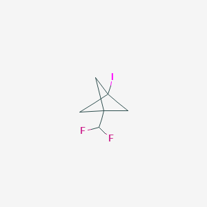 1-(Difluoromethyl)-3-iodobicyclo[1.1.1]pentane