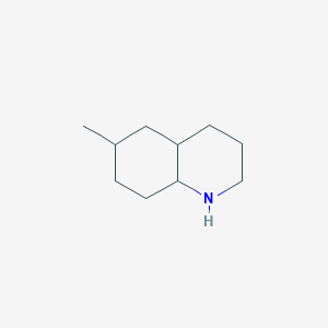 molecular formula C10H19N B2601554 6-Methyl-decahydroquinoline CAS No. 52601-68-0