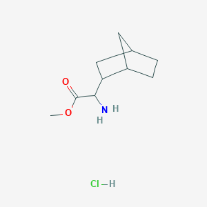 Methyl 2-amino-2-{bicyclo[2.2.1]heptan-2-yl}acetate hydrochloride