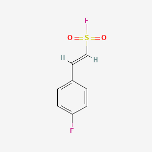 2-(4-Fluorophenyl)ethene-1-sulfonyl fluoride