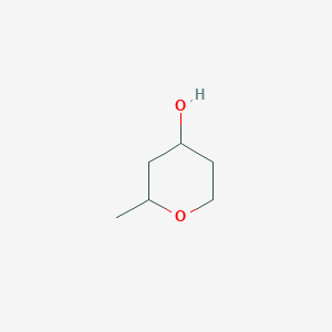 molecular formula C6H12O2 B2601682 2-Methyl-tetrahydro-pyran-4-OL CAS No. 89534-37-2; 89791-47-9