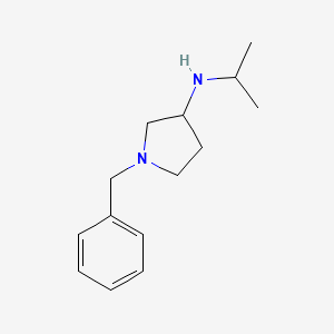 molecular formula C14H22N2 B2601760 (1-Benzyl-pyrrolidin-3-yl)-isopropyl-amine CAS No. 1092294-32-0