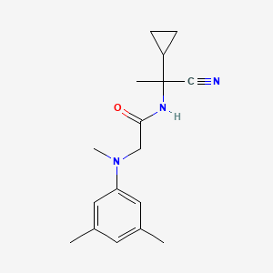 N-(1-cyano-1-cyclopropylethyl)-2-[(3,5-dimethylphenyl)(methyl)amino]acetamide