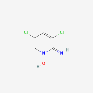 2-Amino-3,5-dichloropyridin-1-ium-1-olate