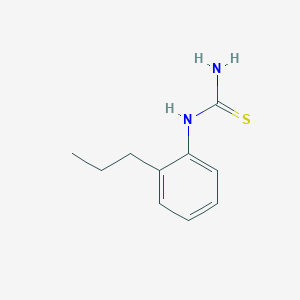 molecular formula C10H14N2S B2601962 （2-丙基苯基）硫脲 CAS No. 1251208-53-3