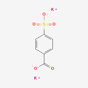 molecular formula C7H4K2O5S B2601970 4-Sulphobenzoic acid potassium CAS No. 22959-32-6