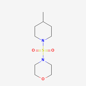 4-(4-Methylpiperidin-1-yl)sulfonylmorpholine