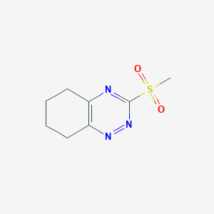3-Methanesulphonyl-5,6,7,8-tetrahydro-benzo[1,2,4]triazine