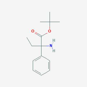 Tert-butyl 2-amino-2-phenylbutanoate