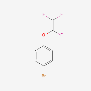 molecular formula C8H4BrF3O B2602104 1-Bromo-4-(trifluorovinyloxy)benzene CAS No. 134151-77-2; 184910-53-0