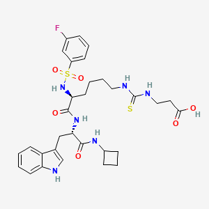 molecular formula C31H39FN6O6S2 B2602204 SIRT5 inhibitor CAS No. 2166487-21-2