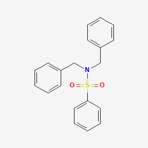 molecular formula C20H19NO2S B2602211 N,N-dibenzylbenzenesulfonamide CAS No. 67723-10-8