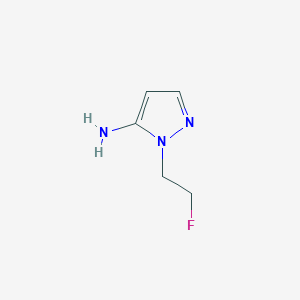 B2602379 1-(2-fluoroethyl)-1H-pyrazol-5-amine CAS No. 689295-20-3
