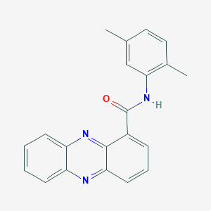 molecular formula C21H17N3O B2602415 N-(2,5-dimethylphenyl)phenazine-1-carboxamide CAS No. 946322-17-4
