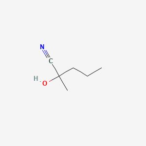 molecular formula C6H11NO B2602536 2-羟基-2-甲基戊腈 CAS No. 4111-09-5