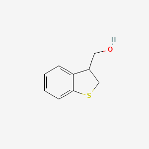 molecular formula C9H10OS B2602560 (2,3-二氢-1-苯并噻吩-3-基)甲醇 CAS No. 123392-40-5