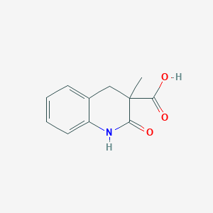 3-Methyl-2-oxo-1,2,3,4-tetrahydroquinoline-3-carboxylic acid