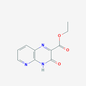 Ethyl 3-oxo-3,4-dihydropyrido[2,3-b]pyrazine-2-carboxylate