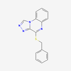 4-(Benzylsulfanyl)[1,2,4]triazolo[4,3-a]quinoxaline