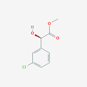 molecular formula C9H9ClO3 B2602897 (R)-Methyl 2-(3-chlorophenyl)-2-hydroxyacetate CAS No. 153294-00-9