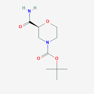 (S)-tert-Butyl 2-carbamoylmorpholine-4-carboxylate