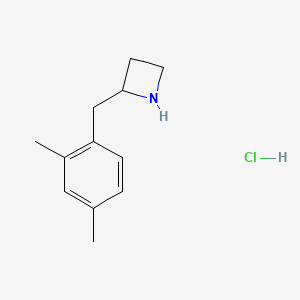 2-[(2,4-Dimethylphenyl)methyl]azetidine;hydrochloride