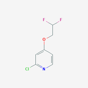 2-Chloro-4-(2,2-difluoroethoxy)pyridine