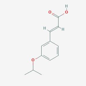(E)-3-(3-isopropoxyphenyl)acrylic acid