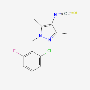 1-(2-chloro-6-fluorobenzyl)-4-isothiocyanato-3,5-dimethyl-1H-pyrazole