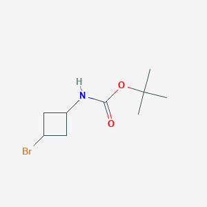 molecular formula C9H16BrNO2 B2602935 Tert-butyl N-(3-bromocyclobutyl)carbamate CAS No. 2580189-94-0