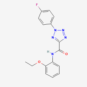 N-(2-ethoxyphenyl)-2-(4-fluorophenyl)-2H-tetrazole-5-carboxamide