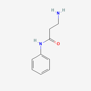 molecular formula C9H12N2O B2603020 3-氨基-N-苯基丙酰胺 CAS No. 57528-64-0