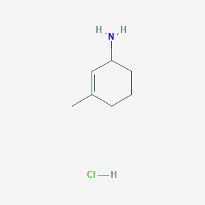 3-Methylcyclohex-2-en-1-amine;hydrochloride