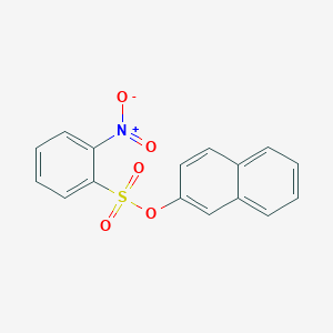 Naphthalen-2-yl 2-nitrobenzene-1-sulfonate