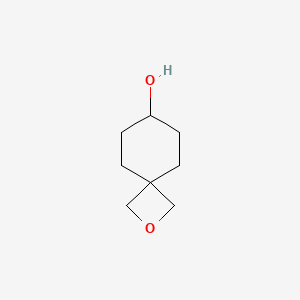 molecular formula C8H14O2 B2603261 2-Oxaspiro[3.5]nonan-7-ol CAS No. 2092707-38-3