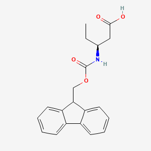 (S)-3-(9H-Fluoren-9-ylmethoxycarbonylamino)-pentanoic acid