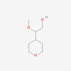 2-Methoxy-2-(oxan-4-yl)ethan-1-ol