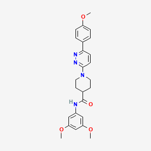 N-(3,5-dimethoxyphenyl)-1-(6-(4-methoxyphenyl)pyridazin-3-yl)piperidine-4-carboxamide