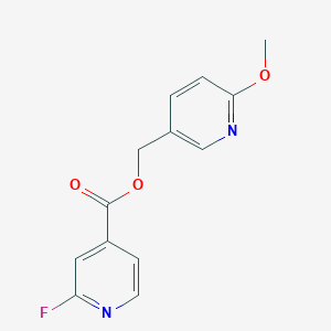 (6-Methoxypyridin-3-yl)methyl 2-fluoropyridine-4-carboxylate