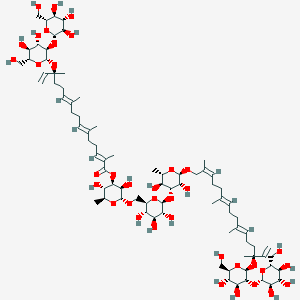 molecular formula C82H134O37 B2603557 Capsianside F CAS No. 121924-09-2