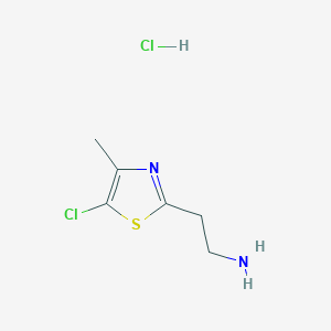 2-(5-Chloro-4-methylthiazol-2-yl)ethanamine hydrochloride