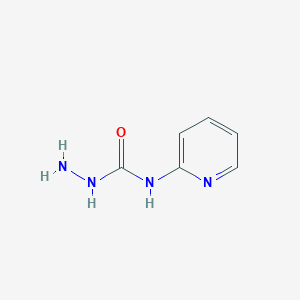 molecular formula C6H8N4O B2603588 N-(pyridin-2-yl)hydrazinecarboxamide CAS No. 64341-20-4